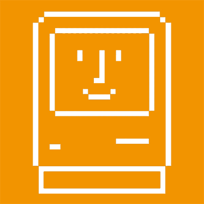 icono mac naranja