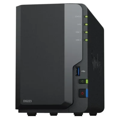 Synology DS223 NAS 2 bahías